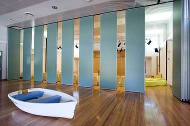 Melamine Finish Mobile Acoustic Partition Wall  Floor To Ceiling