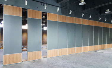 Sliding Aluminium Doors Movable Acsoustic Folding Partition Wall For Office Multi Color