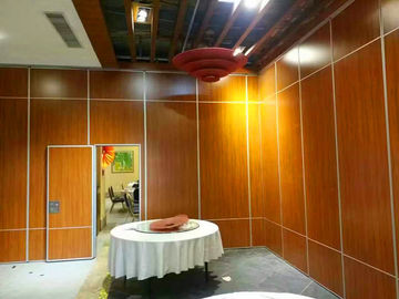 Sliding Aluminium Roller Track Acoustic Partition Wall For Muti - Function Hall