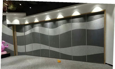 MDF Office Movable Wall Soundproof Folding Partitions Fire - Proof And Flame - Retardant