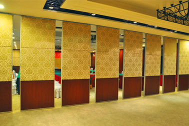 Melamine Surface Soundproof Room Dividers / Classroom Removable Partition Wall