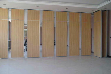 Acoustic Movable Conference Room Partitions / Folding Office Partition Wall