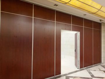 MDF + Melamine Movable Restaurant Partition Wall / Folding Room Partitions