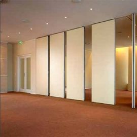 Modular Hanging Folding Room Partition Walls MDF + Aluminum Material Sound Insulation