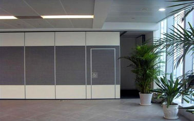 Soundproof Material Sliding Mobile Office Partition Wall Aluminium Components