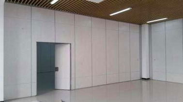 Soundproof Material Sliding Mobile Office Partition Wall Aluminium Components