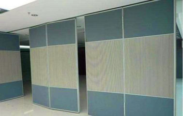 Soundproof Material Sliding Mobile Office Partition Wall Aluminium Components