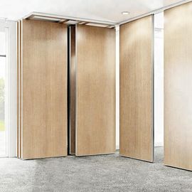 Modular Hanging Folding Room Partition Walls MDF + Aluminum Material Sound Insulation