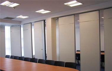 Decorative Material Hotel Sound Proof Partitions With Aluminium Frame 4m Height