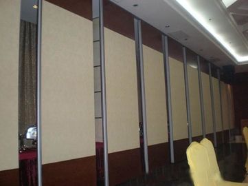 Top Hanging Multi Color Decorative Folding Partition Walls / Acoustic Movable Walls