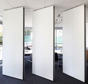 Soundproof Sliding Folding Room Partitions MDF + Aluminum Material