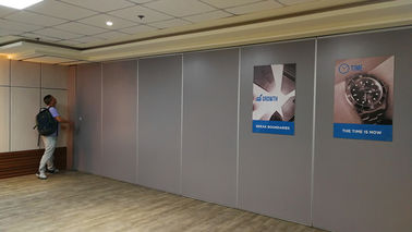 MDF Moveable Operable Partition Wall Panels For Conference Room / Exhibition Hall