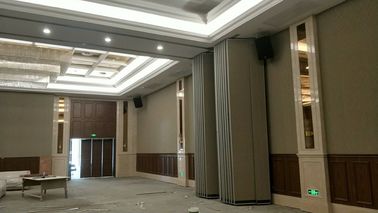 Floor To Ceiling Conference Room Movable Partition Wall With MDF Melamine Surface
