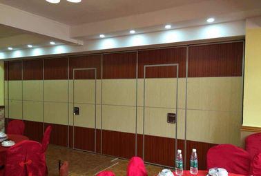 Sliding Hanging System Track Office Movable Partition Walls , Soundproof Room Dividers