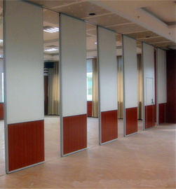 MDF Finish Acoustic Movable Partition Wall / Interior Room Dividers For Restaurant