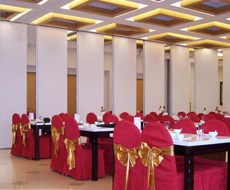 MDF Finish Acoustic Movable Partition Wall / Interior Room Dividers For Restaurant