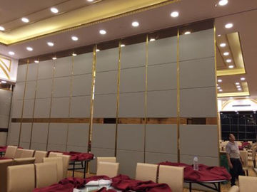 Panel Height 4m Floor To Ceiling Acoustic Room Divider With Anodized Aluminum Frame