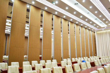 STC 32 - 53db Acoustic Sliding Partition Walls For Hotel Banquet Hall / Auditorium