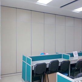 Aluminum Frame Conference Room Sliding Partition Walls / Movable Sound Proof Partitions