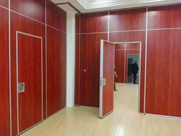 Wooden Aluminum Frame Acoustic Partition Wall Commercial Furniture Environmental Protection