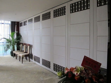 MDF + Aluminum Material Conference Room Partitions / Folding Partition Walls Commercial