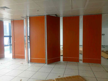 Multi Color Acoustic Material Sliding Movable Partition Walls Commercial Furniture Saving Space