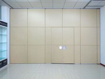 Multi Color Movable Sliding Door Sound Proof Partitions For Restaurant Banquet Hall