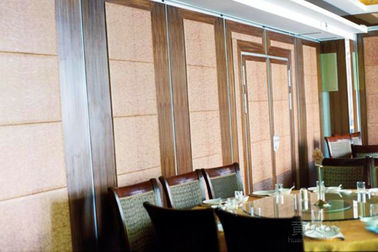 Thickness 65mm Sliding System Removable Wall Partition / Exhibition Acoustic Room Divider