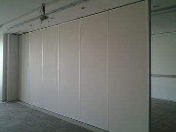 Movable Soundproof Office Partition Walls With Aluminum Sliding Tracks System