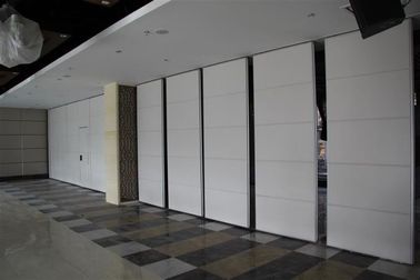 Aluminum Folding Acoustic Partition Wall , Sound Absorbing Movable Wall Systems