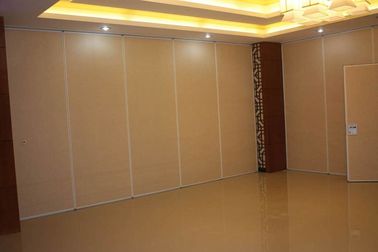 MDF + Aluminum Office Partition Walls / Conference Room Sliding Folding Partitions