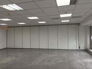 Banquet Hall Acoustic Operable Movable Partition Walls Malaysia Melamine Finish