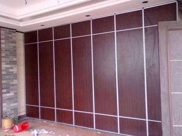 Commercial Acoustic Operable Folding Partition Walls / 65mm Thickness Accordion Partition Walls