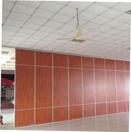 Commercial Acoustic Operable Folding Partition Walls / 65mm Thickness Accordion Partition Walls