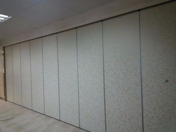 Floor To Ceiling Acoustic Room Dividers / Soundproof Movable Folding Room Partitions