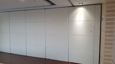 Conference Room Folding Operable Partition Walls Aluminum Hanging Suspension System