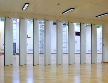 Acoustic Sliding Folding Partitions Movable Walls With Aluminium Door Track Rollers