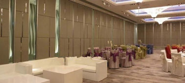 Panel 65mm Sliding Door Meeting Room Partition Walls / Folding Soundproof Room Dividers