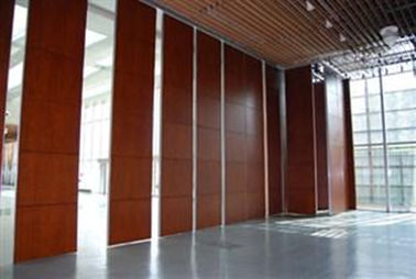 Panel 65mm Sliding Door Meeting Room Partition Walls / Folding Soundproof Room Dividers