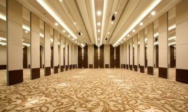 Decorative Commercial Sliding Sound Proof Partition Walls Divide Space For Restaurant