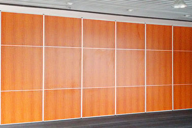 Multi - Function Room Folding Sound Proof Partition Walls With Aluminum Tracks Rollers