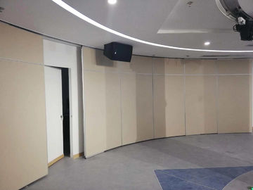 Decorative Arc Demountable Folding Sliding Partition Walls Free Of Floor Track