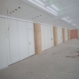 Acoustic Operable Partition Walls With Pass Doors / Anodized Aluminum 6063 - T5 Frame