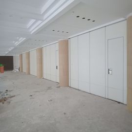 Acoustic Operable Partition Walls With Pass Doors / Anodized Aluminum 6063 - T5 Frame