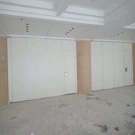 Acoustic Operable Partition Walls With Pass Doors / Anodized Aluminum 6063 - T5 Frame