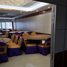 Interior Wood Soundproof Partition Operable Demountable Movable Partition Wall