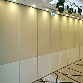 Aluminum Frame Mobile Sliding Office Partition Walls For Function Room