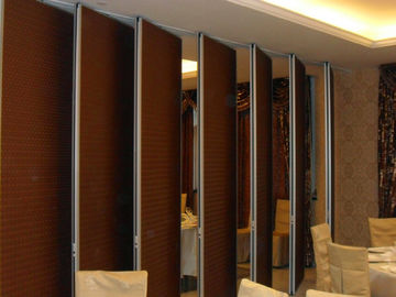 Folding Soundproof Conference Room Office Partition Walls With Flexible Hanging System