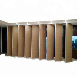 2000 Meter Height Soundproof Partition Wall / Hotel Movable Wooden Wall Dividers