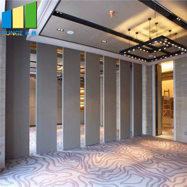 Aluminium Sound Barrier Walls Wedding Halls Partition Wall Sliding Folding Doors For Hotel